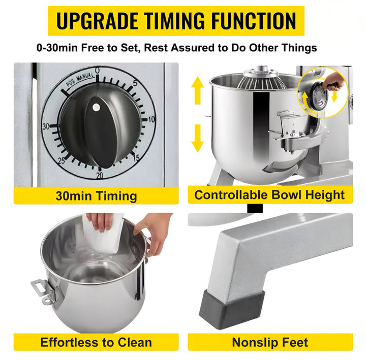 Commercial Bowl-Lift Stand Mixer
