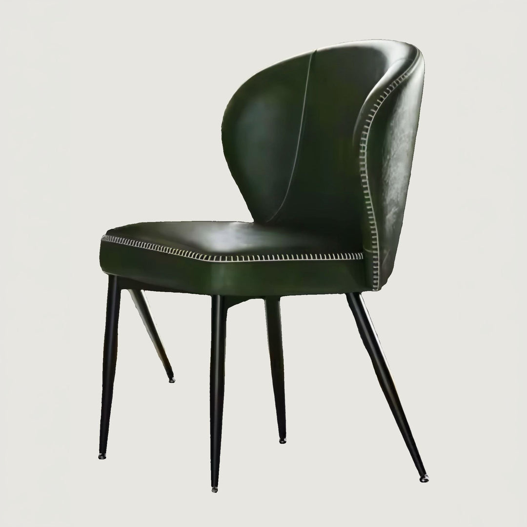 Curved-Back Dining Chair Set — 4 Pieces