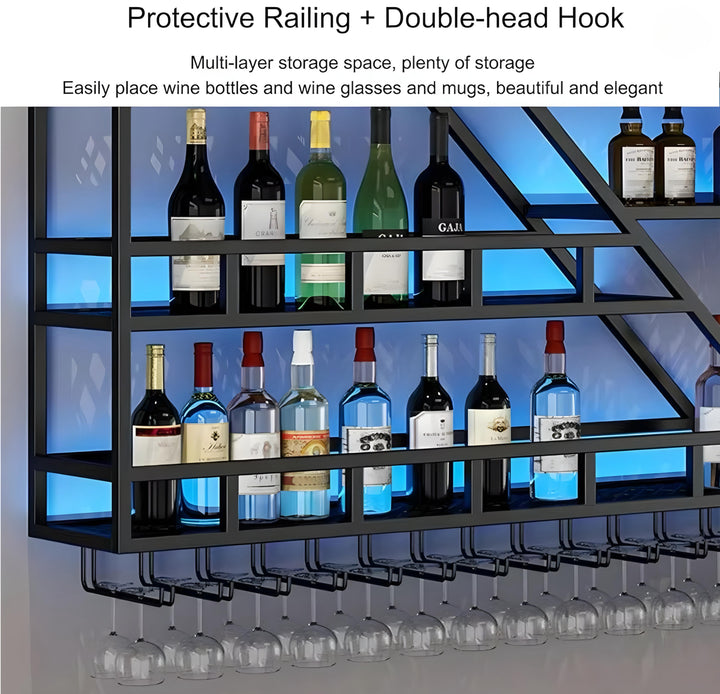 LED Diamond Display Shelf