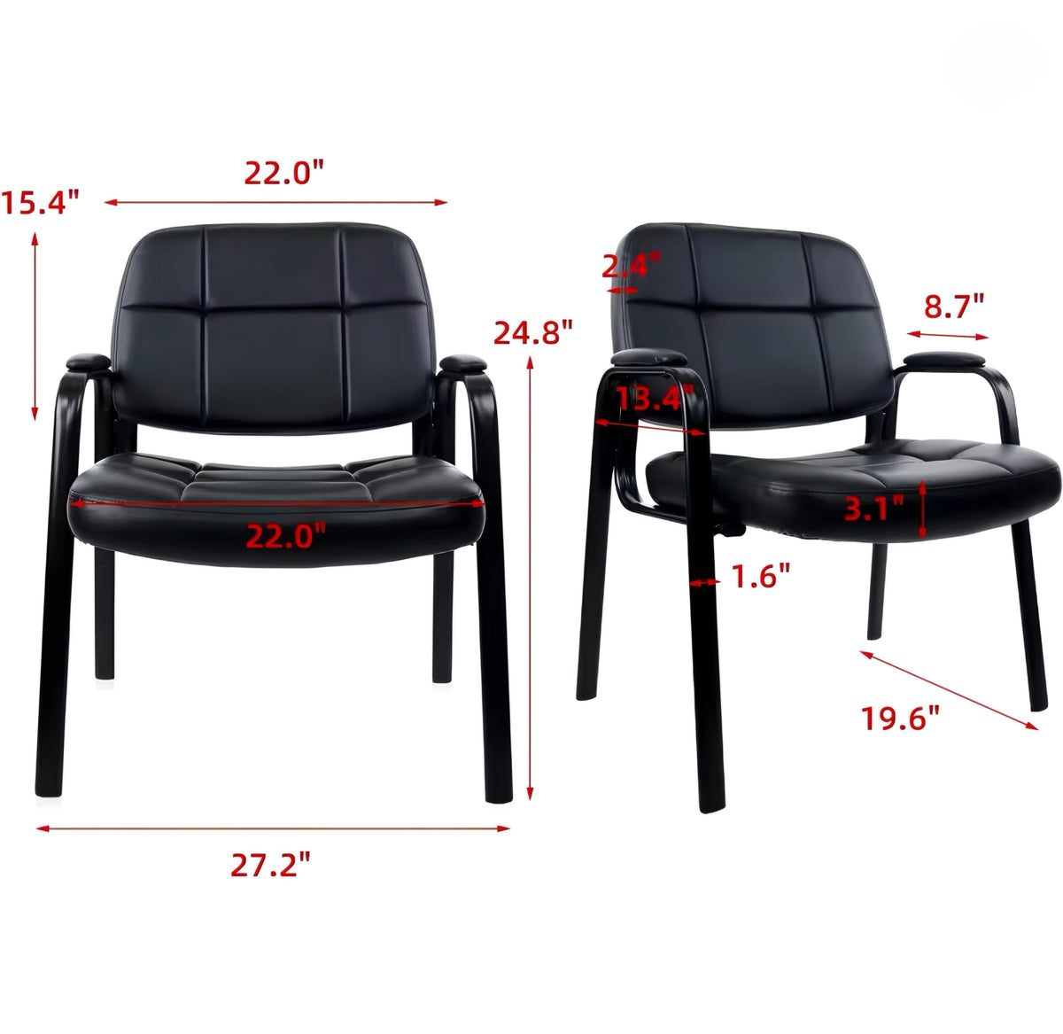 Office Chair Set — 2 Pieces