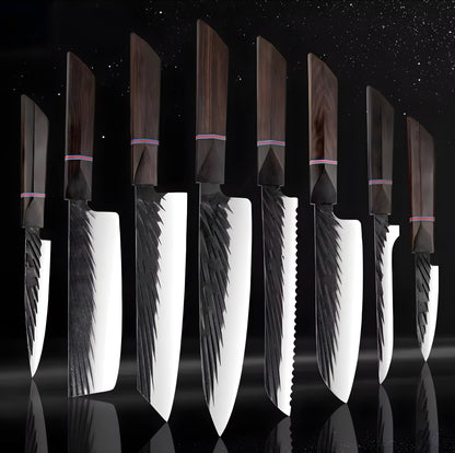 Carbon Steel Knife Set