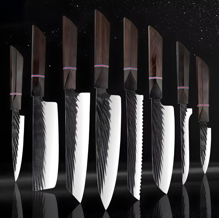 Carbon Steel Knife Set
