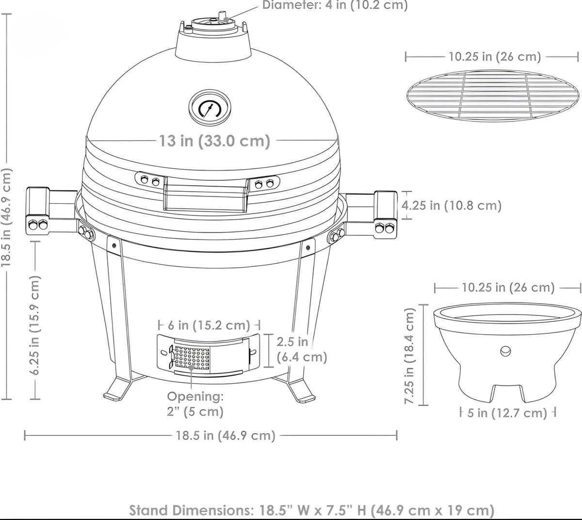 Kamado Grill