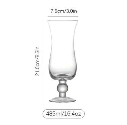 Hurricane Glass Set — 6 Pieces