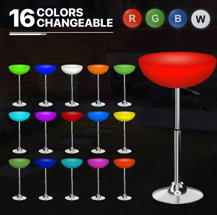 Adjustable Illuminated Table