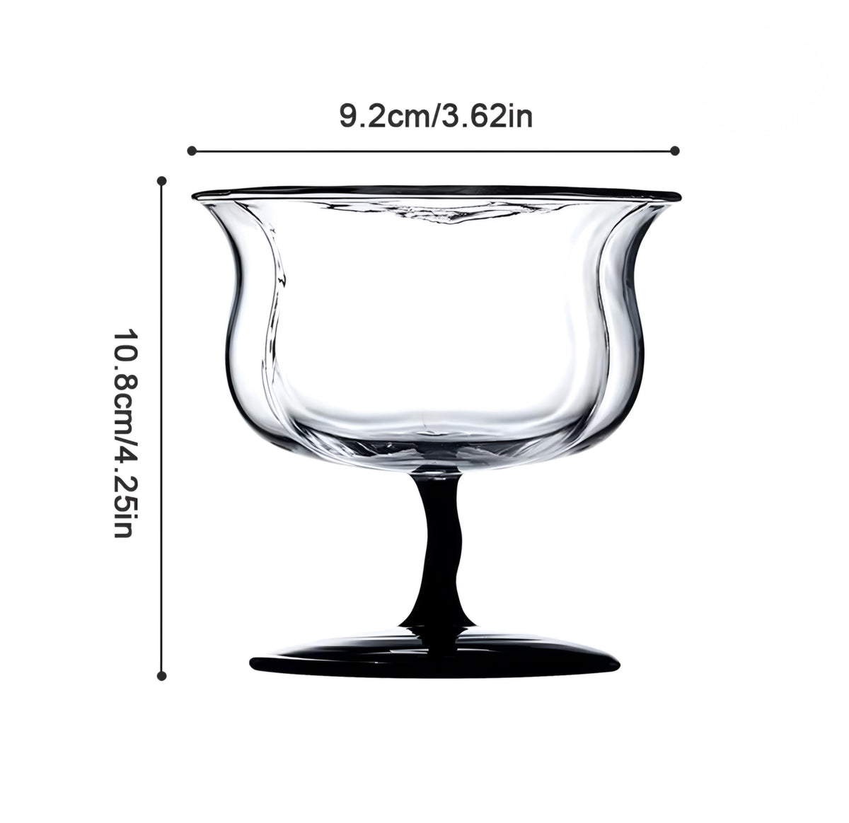 Serving Glass Bowl Set — 6 Pieces