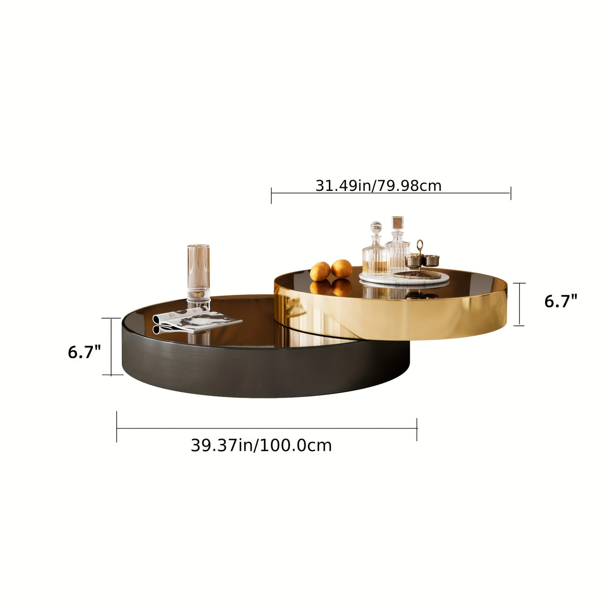 Rotating table dimensions