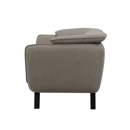 Nayeli Gray Upholstered Armchair — gallery view 2 of 7