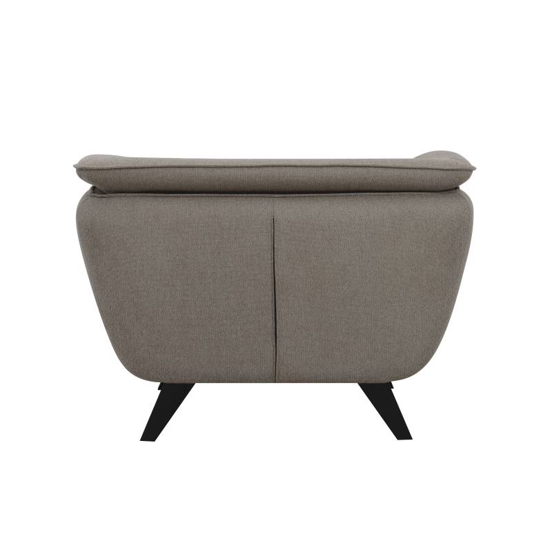 Nayeli Gray Upholstered Armchair — gallery view 3 of 7