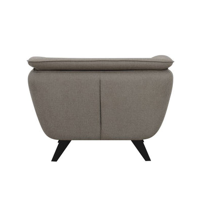 Nayeli Gray Upholstered Armchair — gallery view 3 of 7