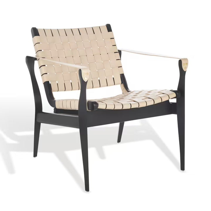 Dilan Woven Wood Accent Chair — gallery view 12 of 15