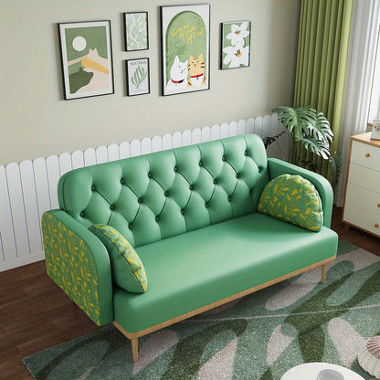 Tulip Green Two-Seat Sofa — gallery view 4 of 6