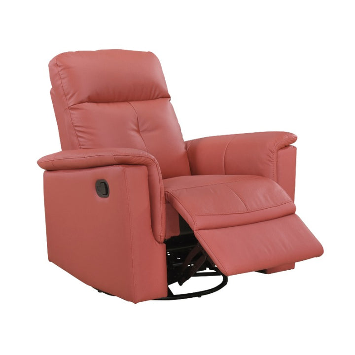 Red Swivel Glider Recliner — gallery view 8 of 11