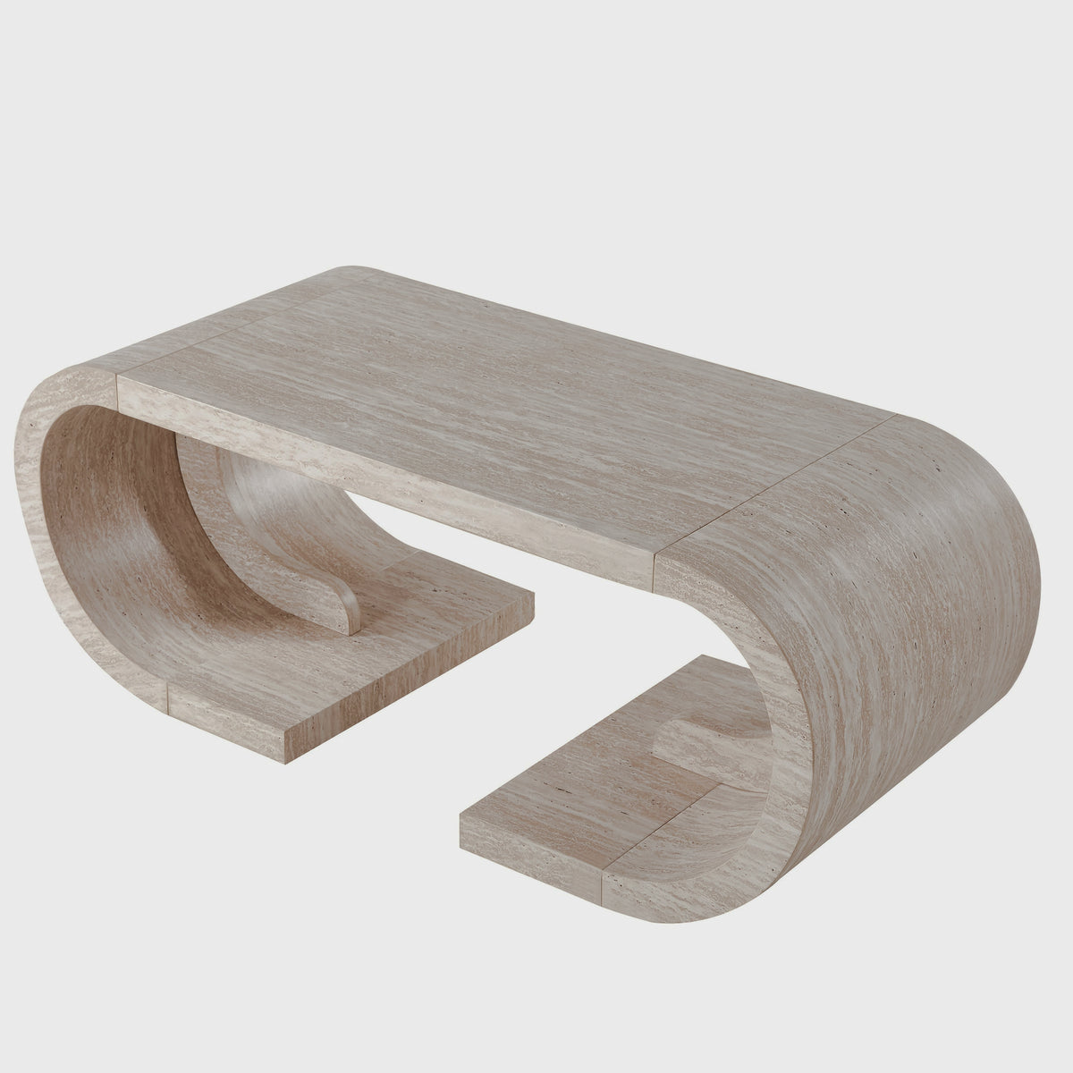 Opposite angle waterfall table