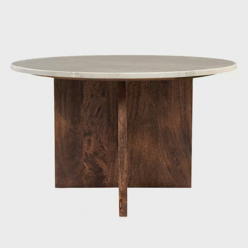 Rear intersecting wood base