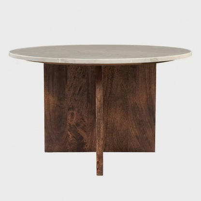 Rear intersecting wood base