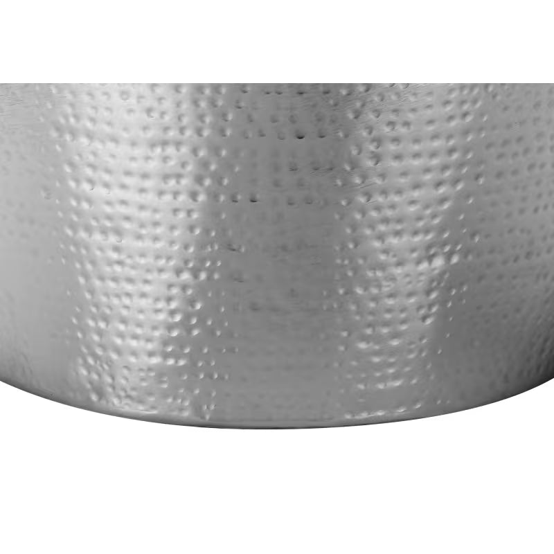 Argent Drum Accent Table