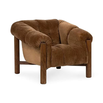 Sansa Bronze Velvet Accent Chair — gallery view 4 of 7