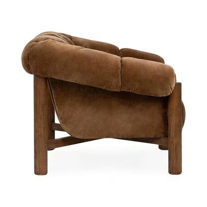 Sansa Bronze Velvet Accent Chair — gallery view 6 of 7