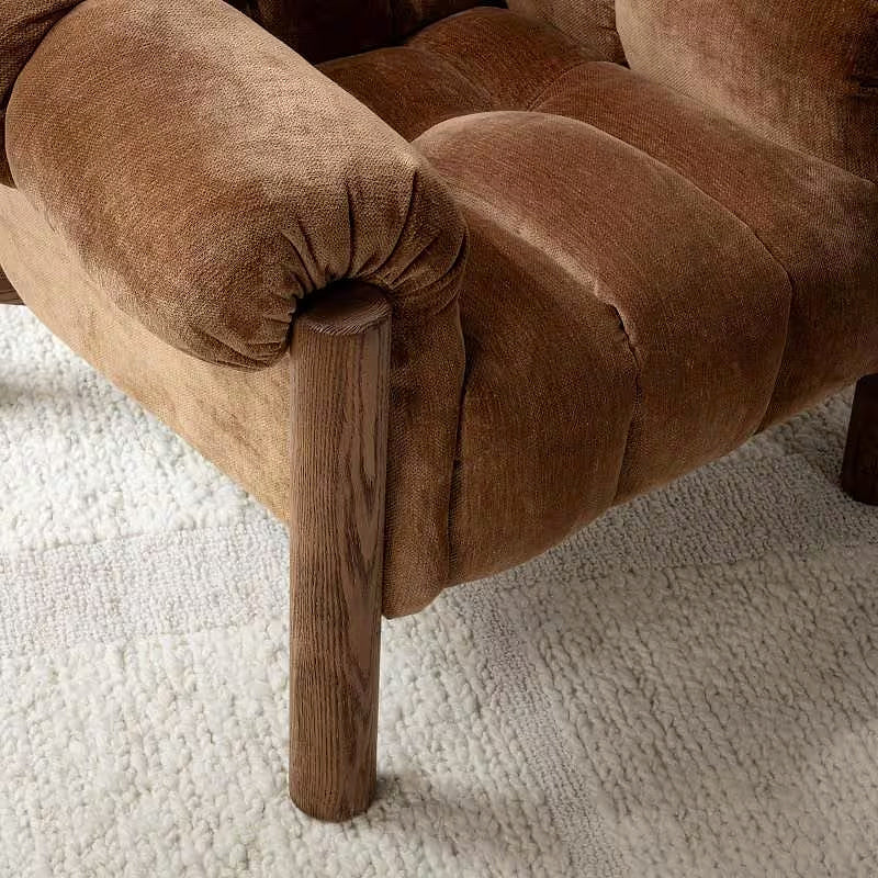 Sansa Bronze Velvet Accent Chair — gallery view 2 of 7