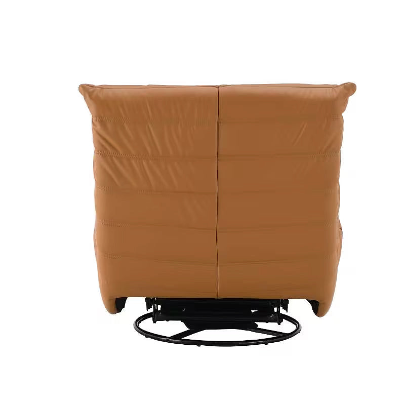 Talmon Orange Swivel Glider Recliner — gallery view 6 of 7