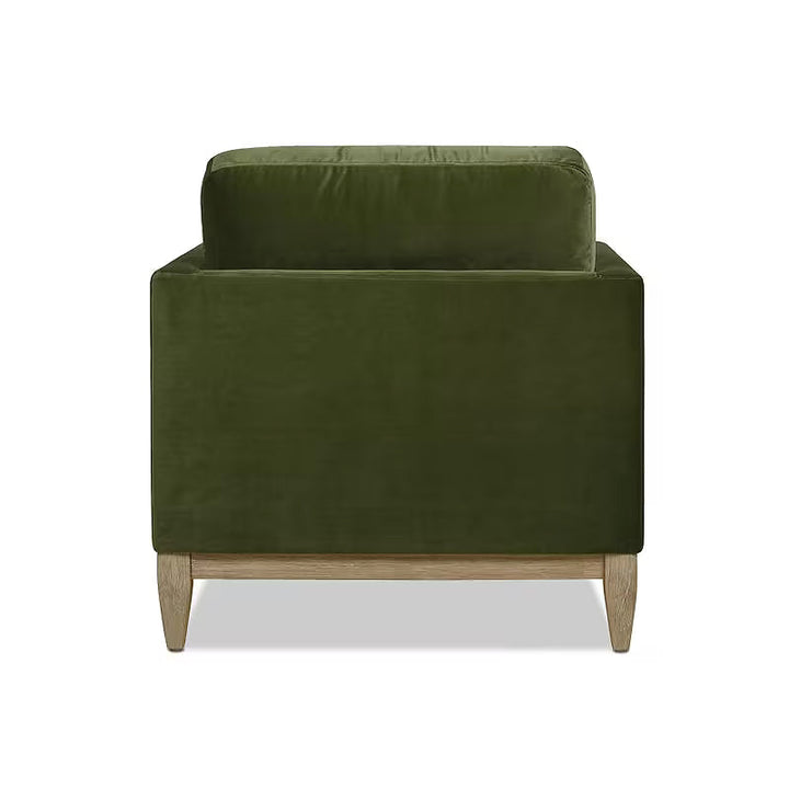 Knox Olive Green Chaise Lounge — gallery view 5 of 10