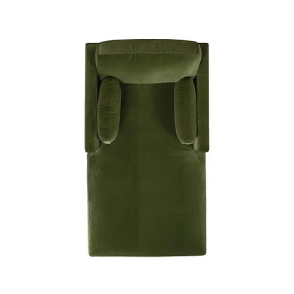 Knox Olive Green Chaise Lounge — gallery view 6 of 10