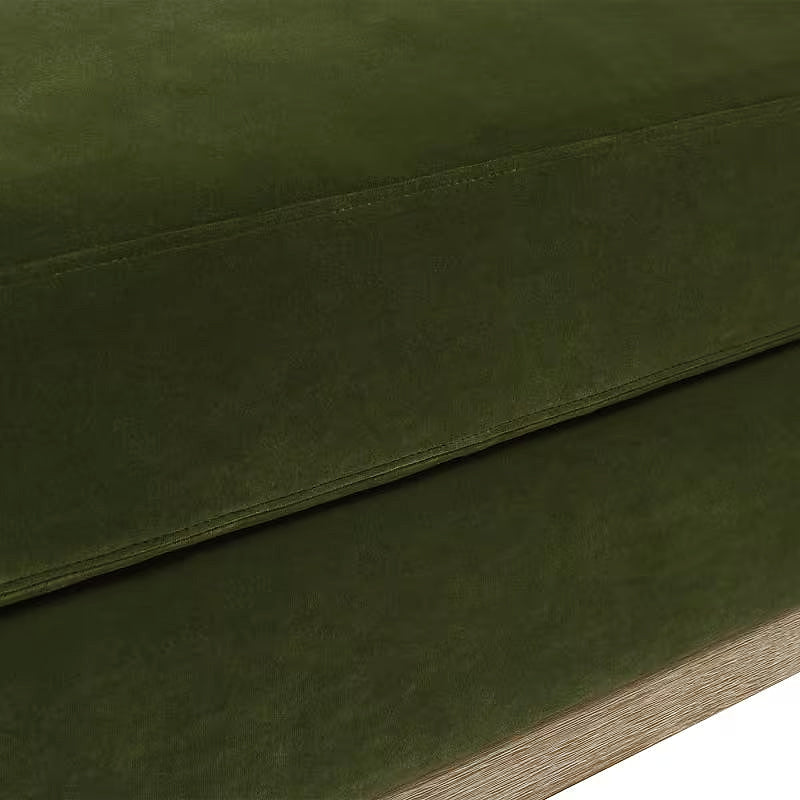 Knox Olive Green Chaise Lounge — gallery view 7 of 10