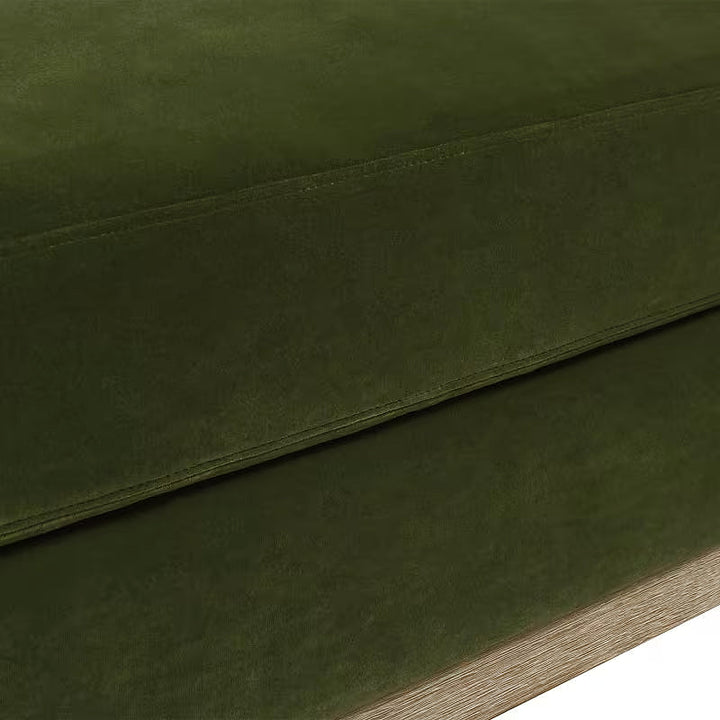 Knox Olive Green Chaise Lounge — gallery view 7 of 10