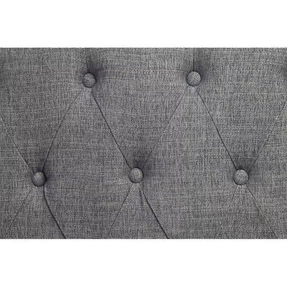 Florian Gray Tufted Accent Chair — gallery view 9 of 9