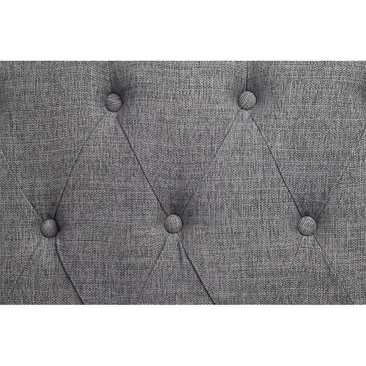 Florian Gray Tufted Accent Chair — gallery view 9 of 9