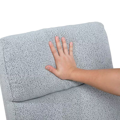 Gray Boucle Swivel Glider Recliner — gallery view 9 of 9