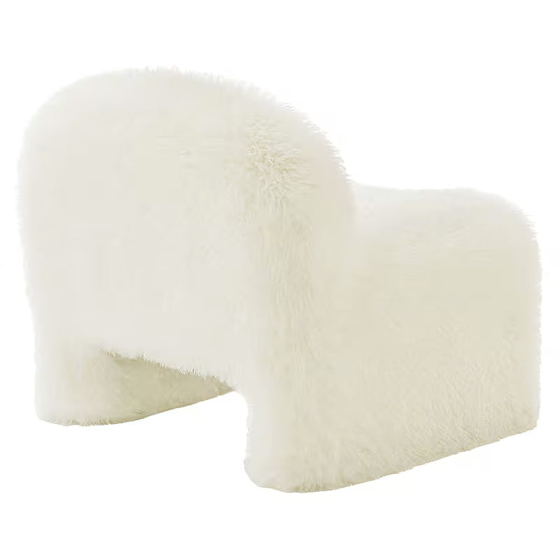 Mina Faux Fur Accent Chair — gallery view 16 of 17