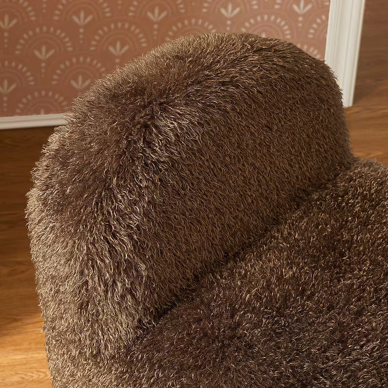 Mina Faux Fur Accent Chair — gallery view 5 of 17