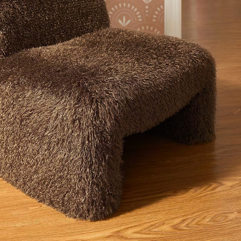 Mina Faux Fur Accent Chair — gallery view 2 of 17