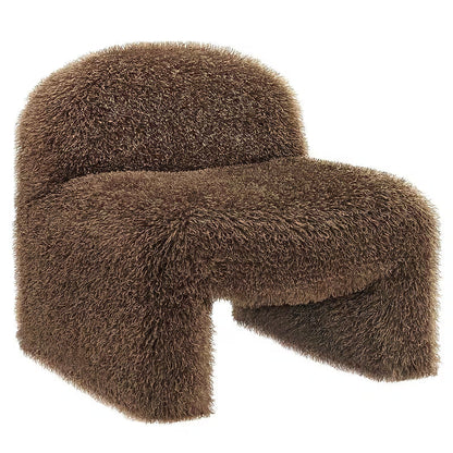 Mina Faux Fur Accent Chair — gallery view 8 of 17