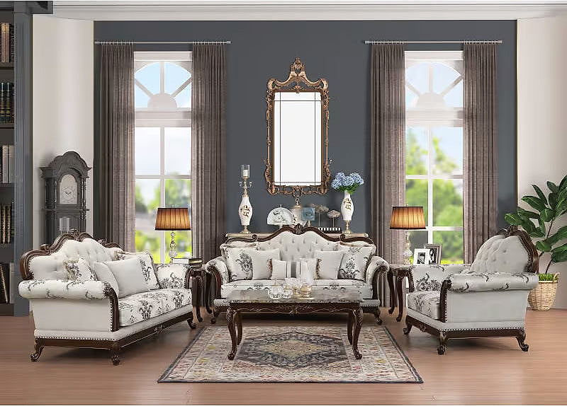 Gloria sofa in a coordinated sitting room, other furniture not included