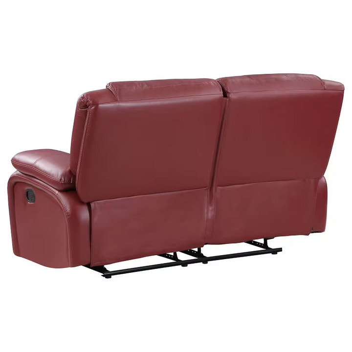 Elodie Red Manual Reclining Loveseat