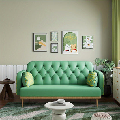 Tulip Green Two-Seat Sofa — gallery view 2 of 6