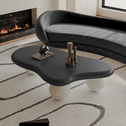 Cloud Coffee Table with Three Ball Legs
