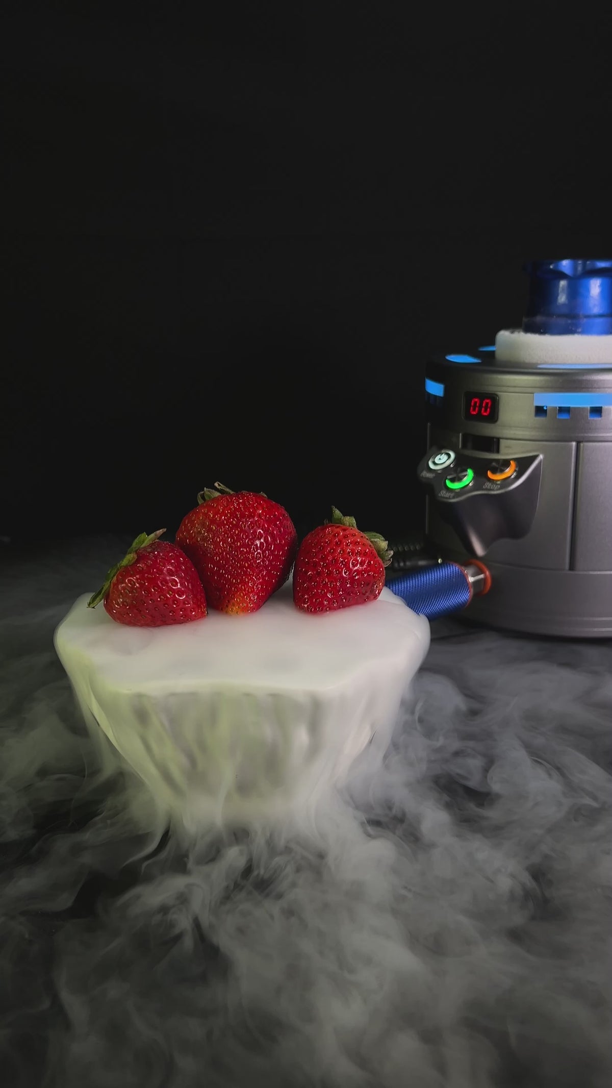 Portable Dry Ice Maker & Glass Chiller