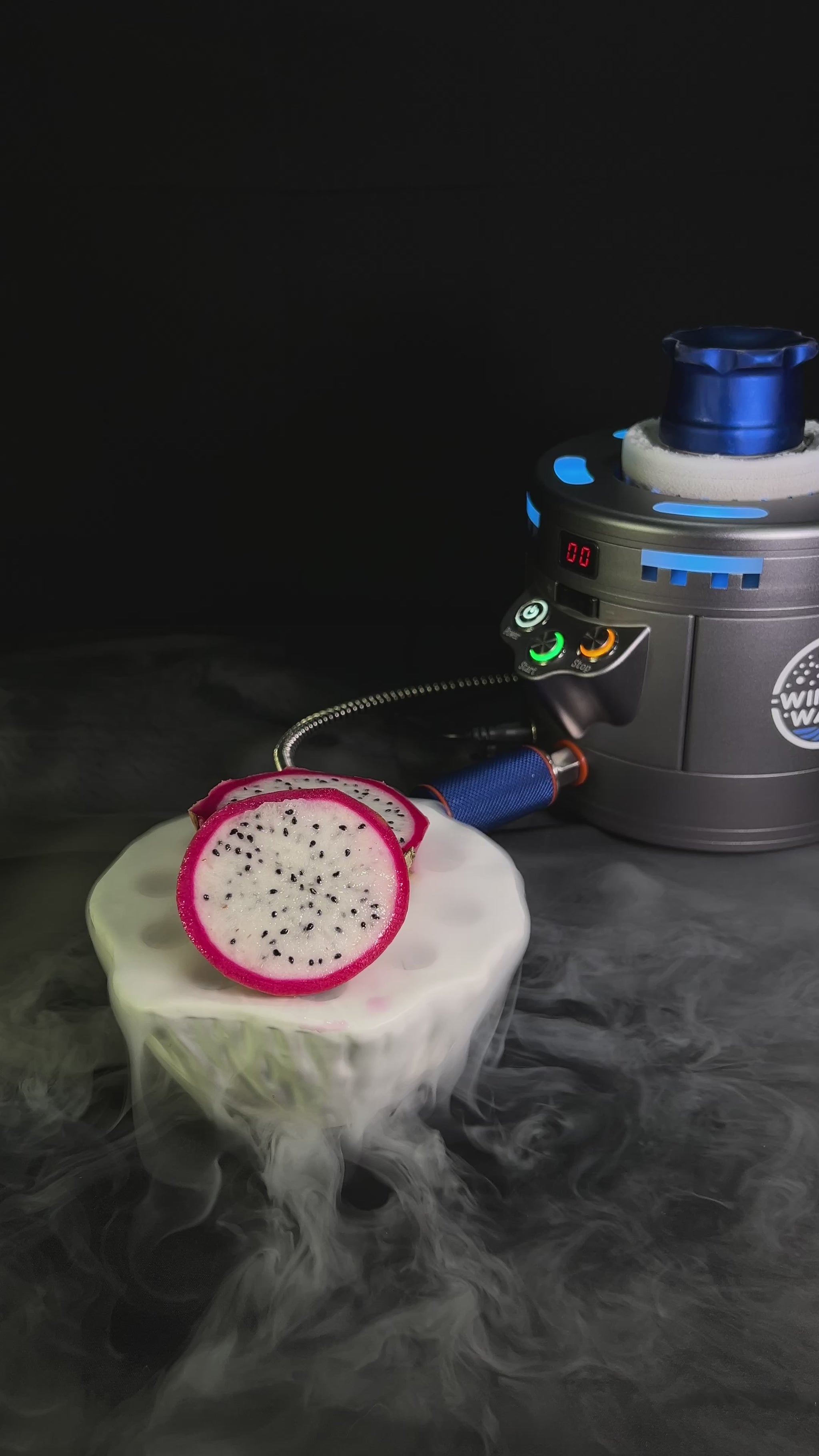 Portable Dry Ice Maker & Glass Chiller